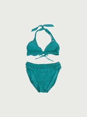 Turquoise Lace Bikini